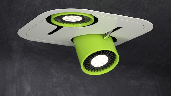 渲染模型_射灯037