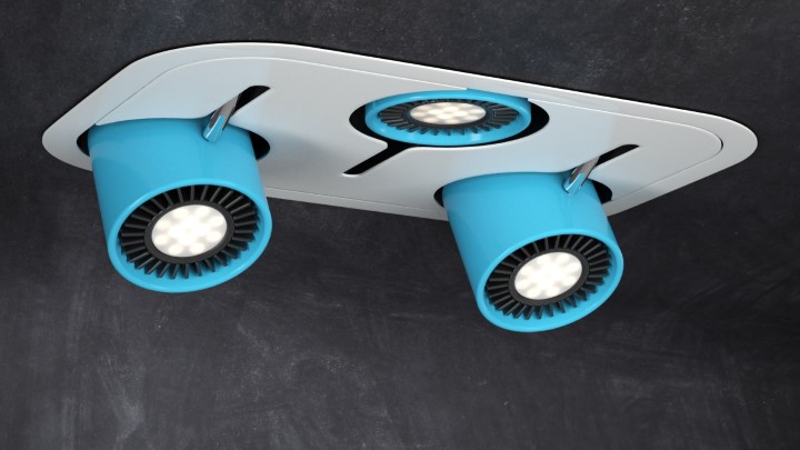 渲染模型_射灯039