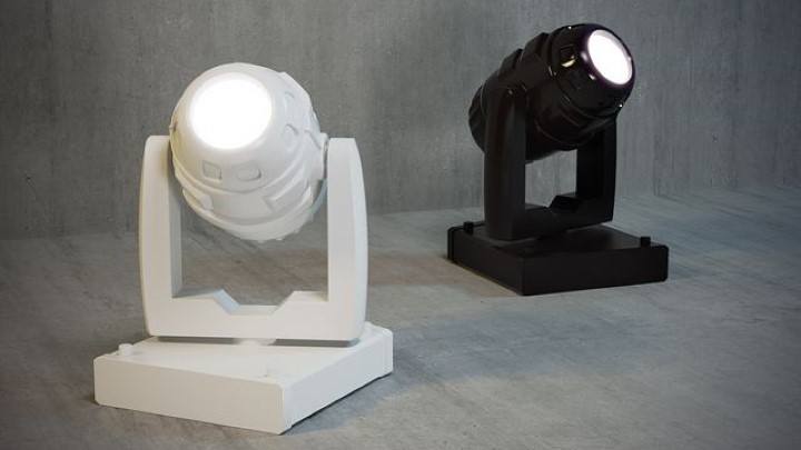 渲染模型_射灯壁灯008