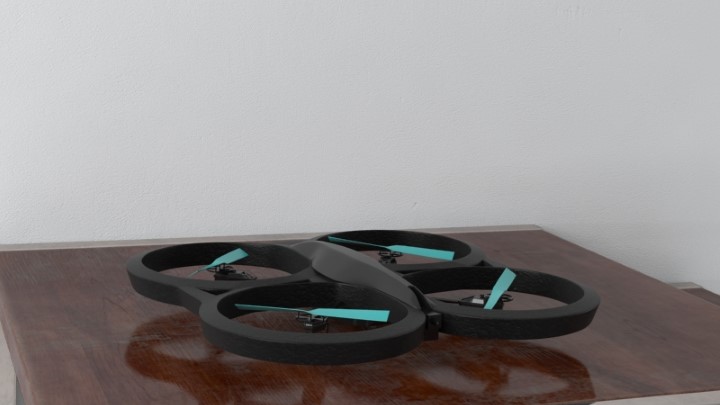 渲染模型_小型无人机001