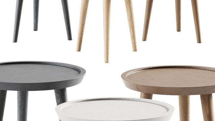 渲染模型_小桌子008