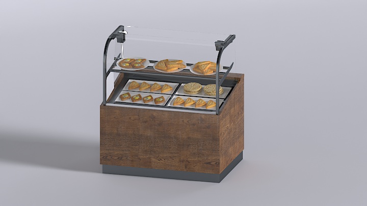 渲染模型_展示柜011
