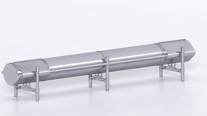 渲染模型_工业管道002