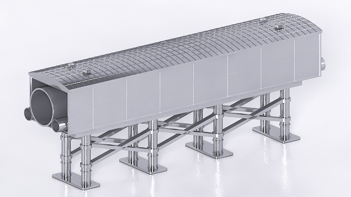 渲染模型_工业管道004