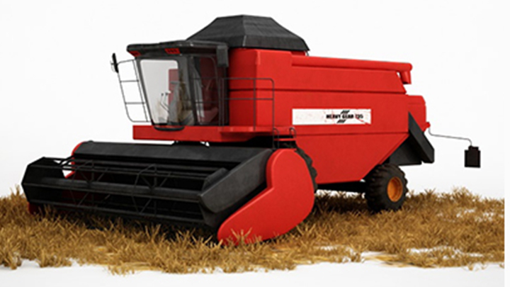 渲染模型_工程车014