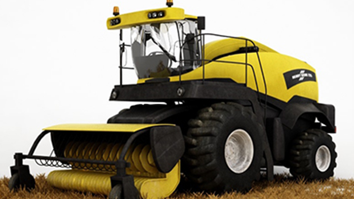 渲染模型_工程车017