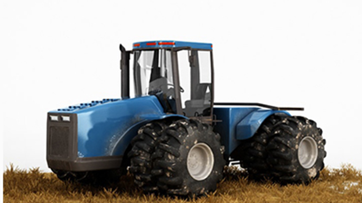 渲染模型_工程车020