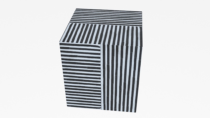 渲染模型_布盒子001