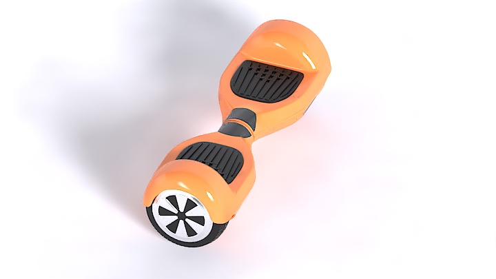 渲染模型_平衡车003