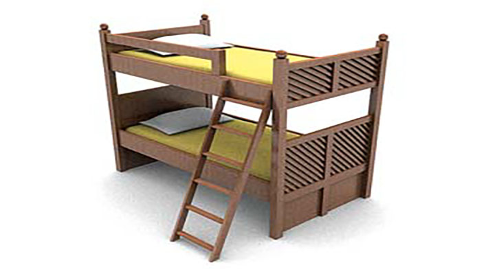 渲染模型_床1078