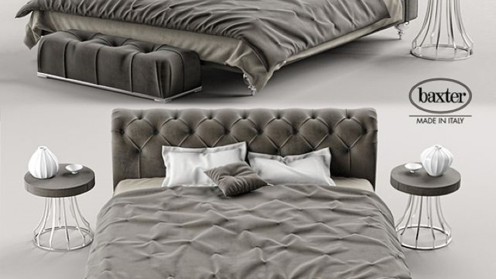 渲染模型_床1121