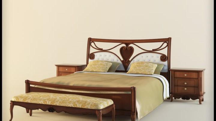 渲染模型_床1126