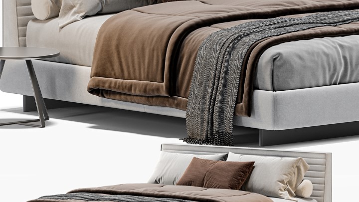 渲染模型_床1179