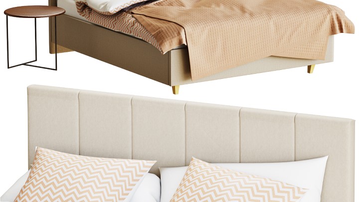 渲染模型_床1181