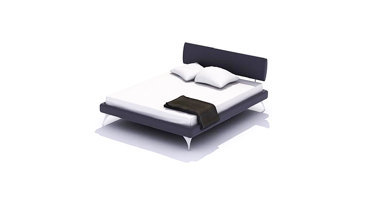 渲染模型_床1242