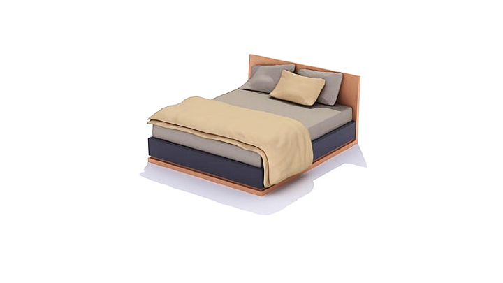 渲染模型_床1249