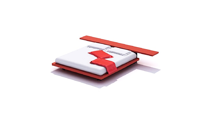 渲染模型_床1283