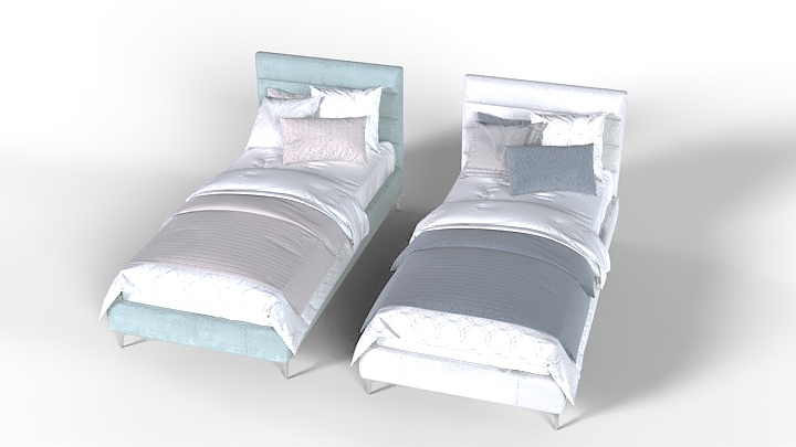 渲染模型_床1312