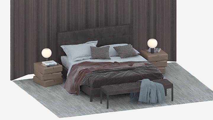 渲染模型_床1313