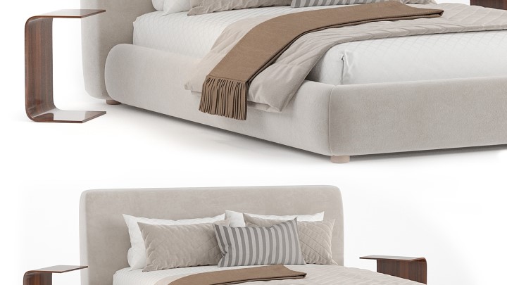 渲染模型_床1321