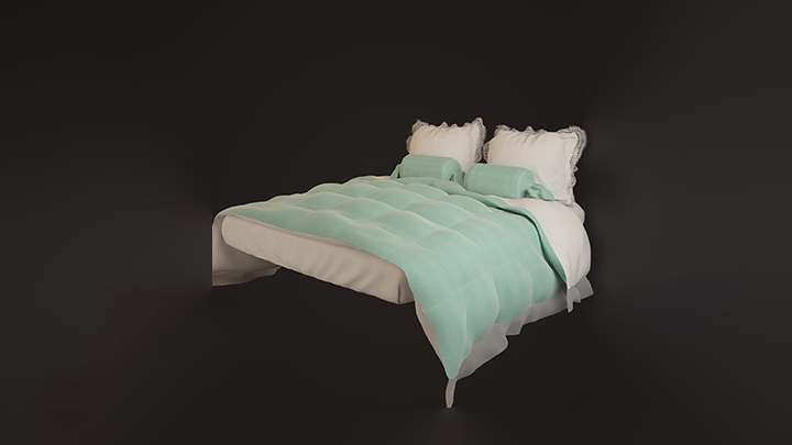 渲染模型_床511