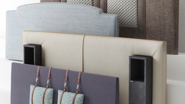 渲染模型_床靠背003