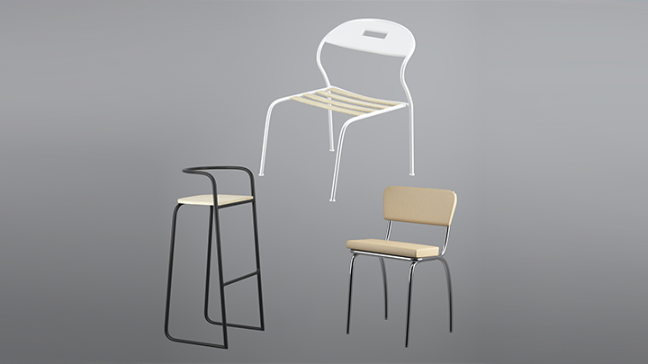 渲染模型_座椅047