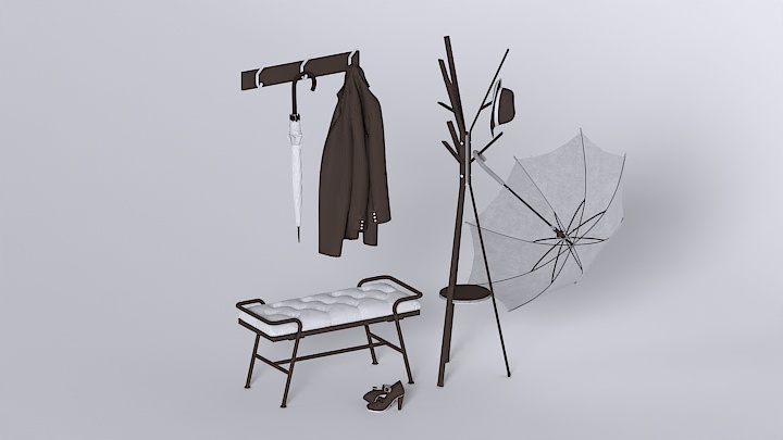 渲染模型_座椅074