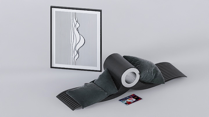 渲染模型_座椅101