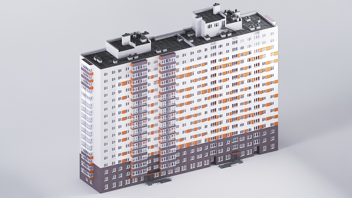 渲染模型_建筑071