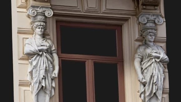 渲染模型_建筑窗户001