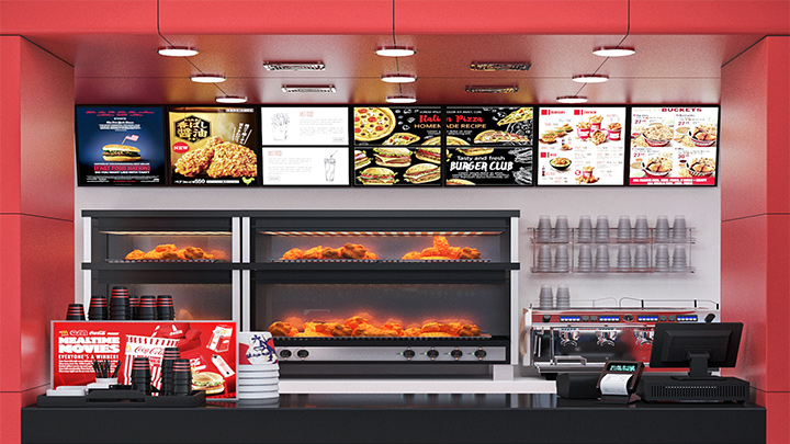 渲染模型_快餐店001