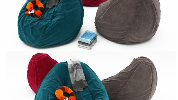 渲染模型_懒人沙发006