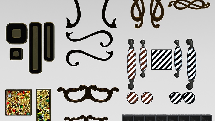 渲染模型_把手016