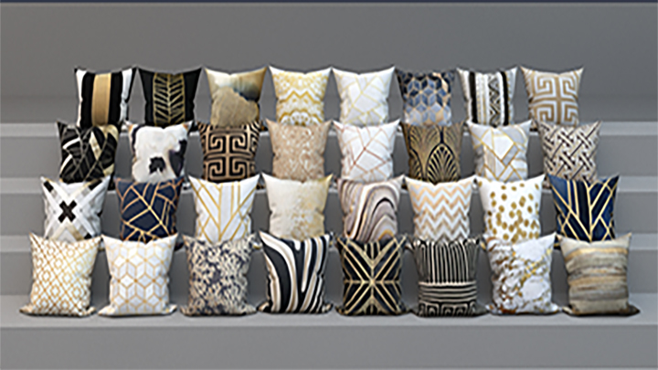 渲染模型_抱枕066