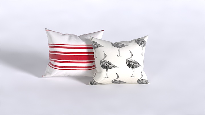 渲染模型_抱枕087