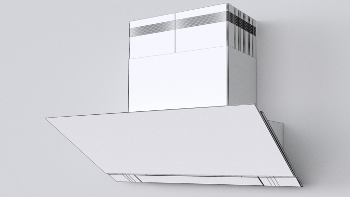 渲染模型_抽油烟机011