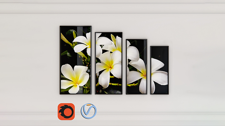 渲染模型_挂画095