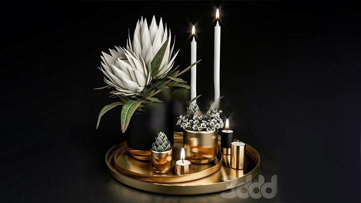 渲染模型_摆件155