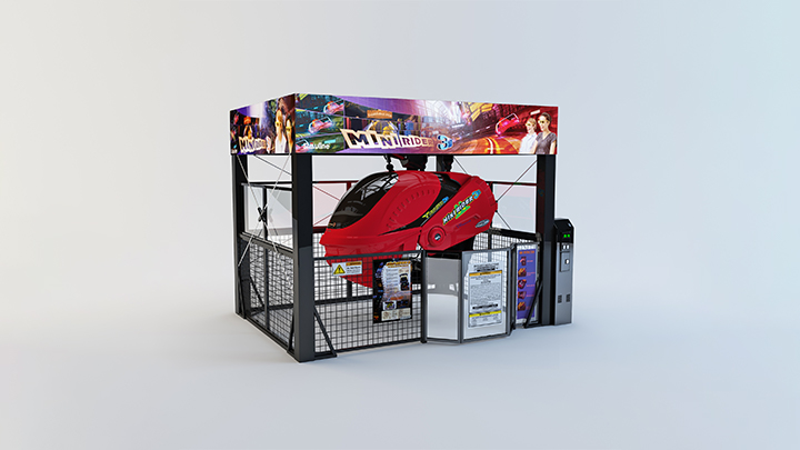 渲染模型_摩托车游戏机001