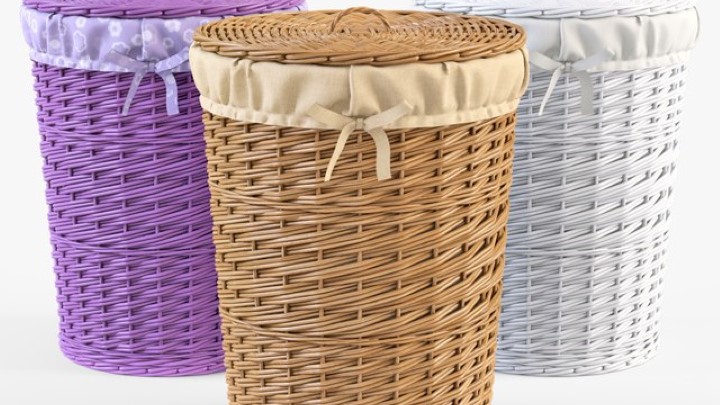 渲染模型_收纳篮子003