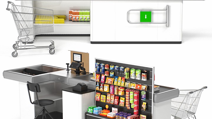 渲染模型_收银台002