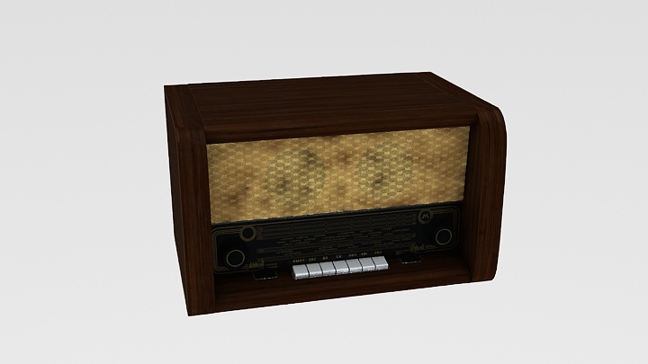 渲染模型_收音机009