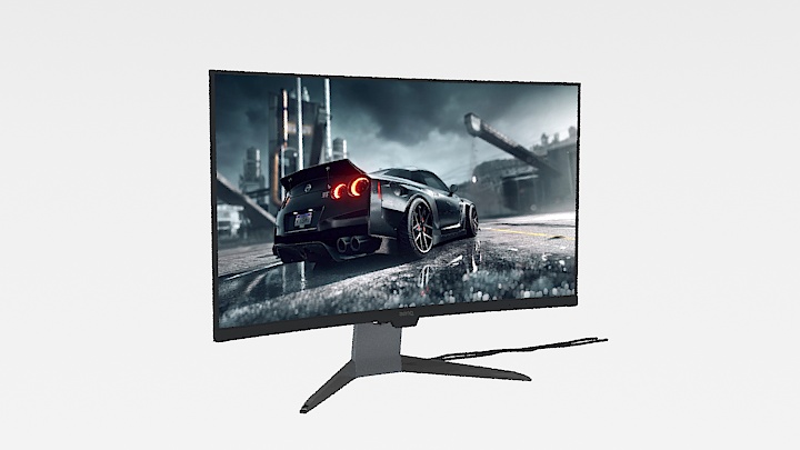 渲染模型_显示器011