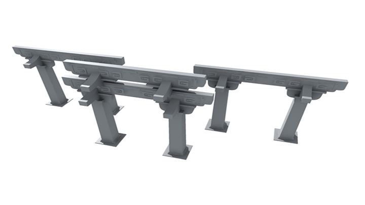 渲染模型_景观牌坊001