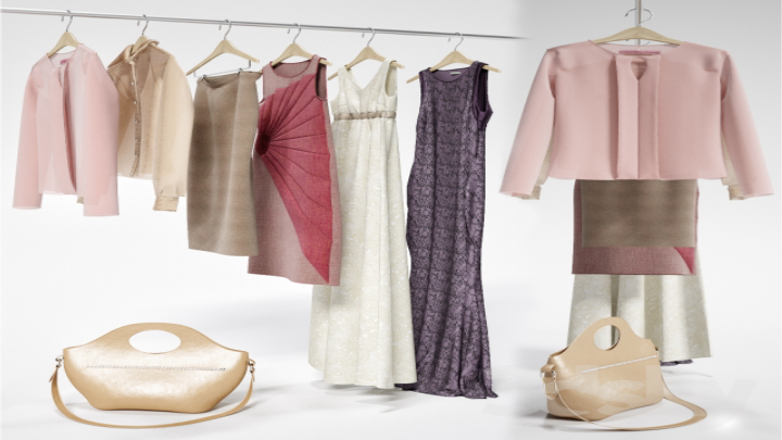 渲染模型_服装007