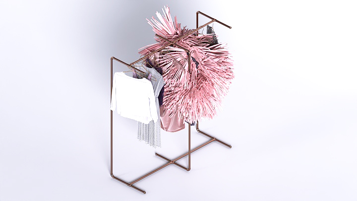 渲染模型_服装014