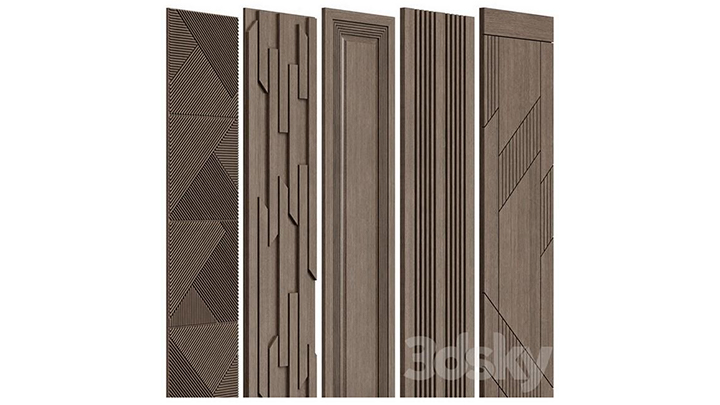 渲染模型_木板012