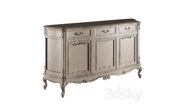 渲染模型_木柜002