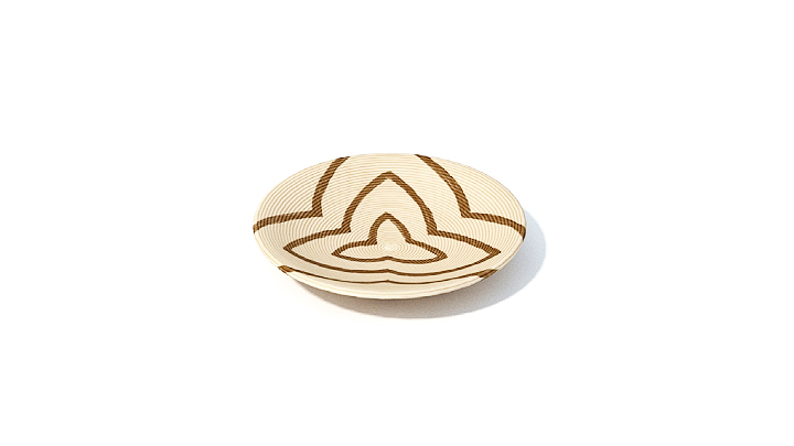 渲染模型_木雕盘007